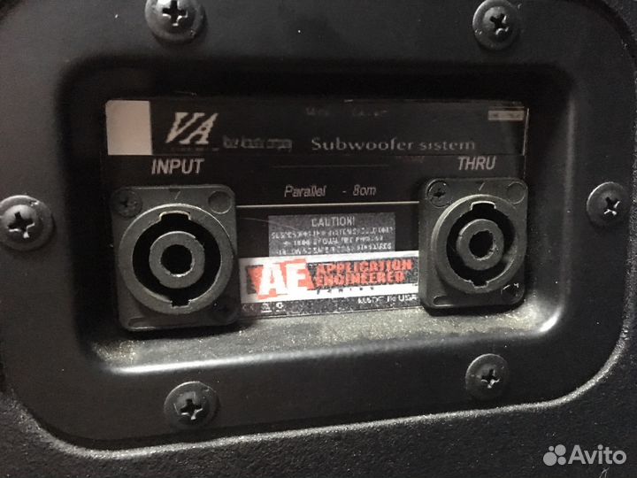 Пассивный сабвуфер