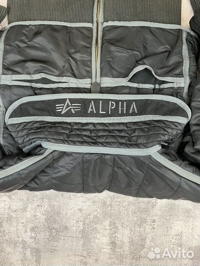 Бомбер alpha industries y2k vintage