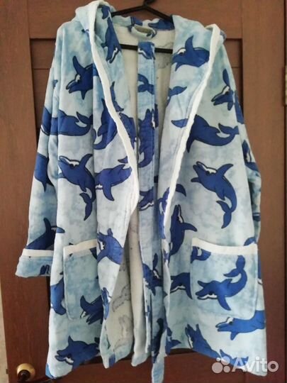 Халат махровый женский