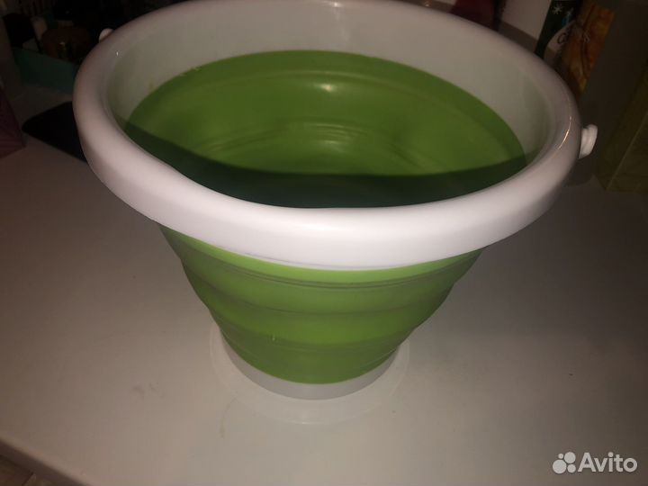 Резиновое ведро