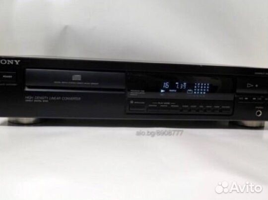 Cd проигрыватель sony cdp 297