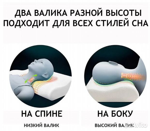 Подушка ортопедическая