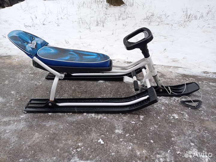 Санки и снегокат