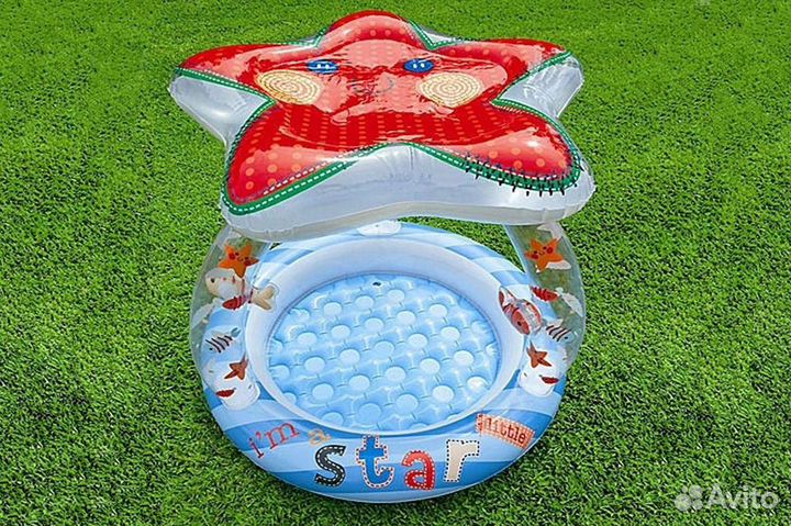 Надувной детский бассейн от 1 до 3 лет Intex 57428