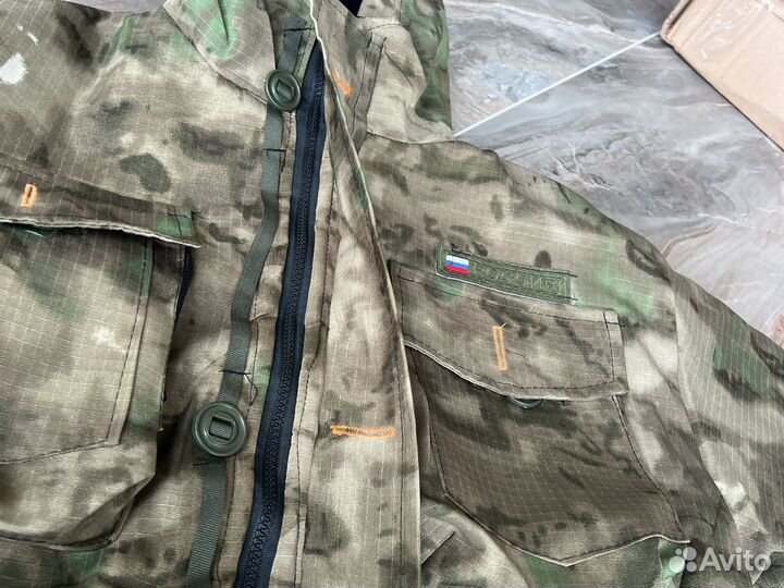 Костюм зимний Горка-8 мох. Ткань рип-стоп