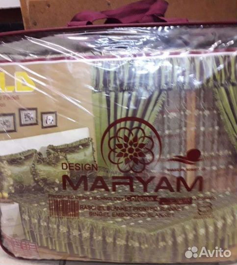 Комплект шторы занавес наволочки и покрывало