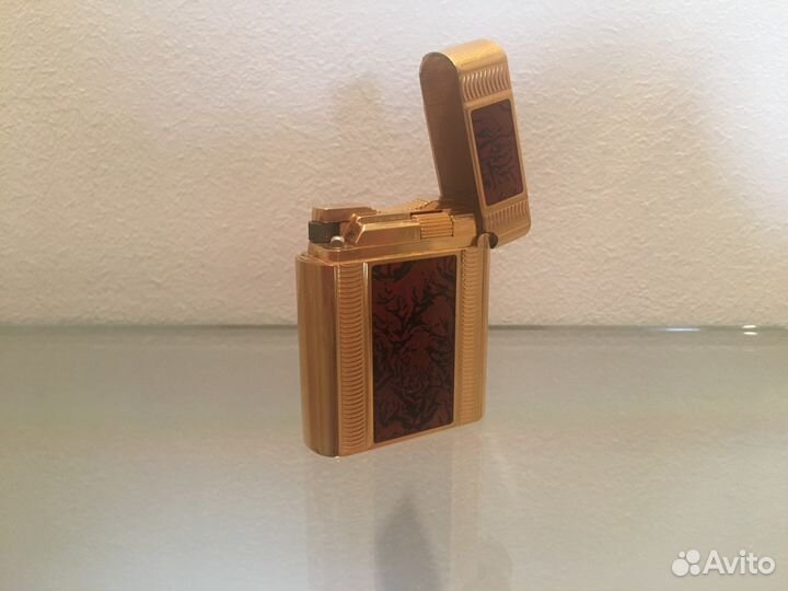 Зажигалка ST Dupont gold RES vintage
