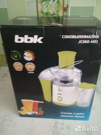 Соковыжималка BBK практически новая