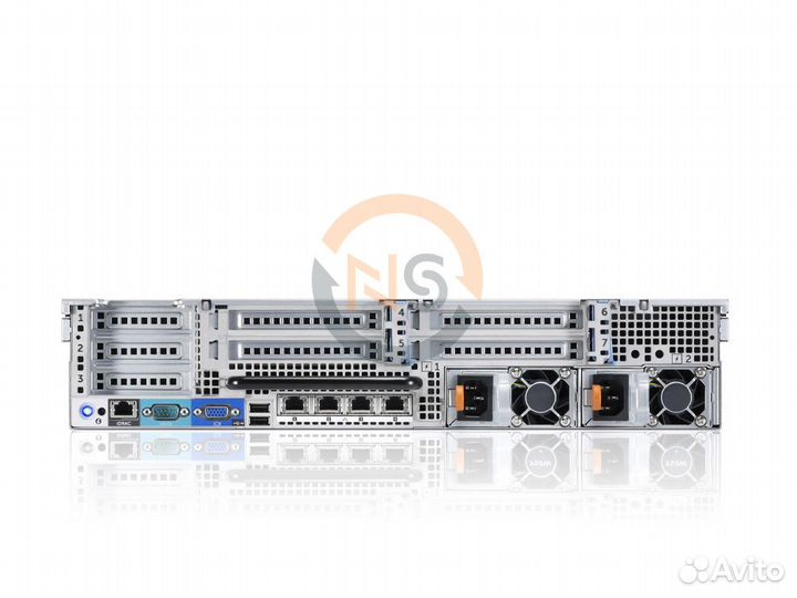 Сервер dell R720 16SFF 2x E5-2697 v2 384GB