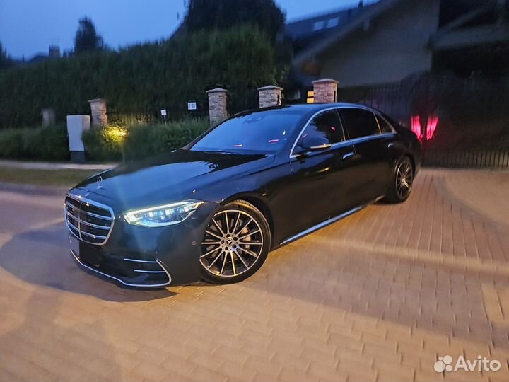 Mercedes S-class 223 аренда с водителем