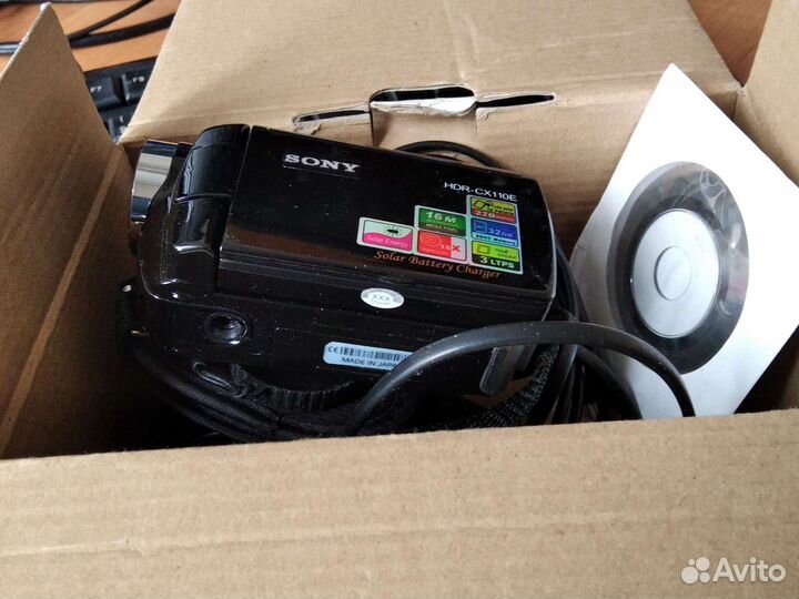 Видеокамера sony