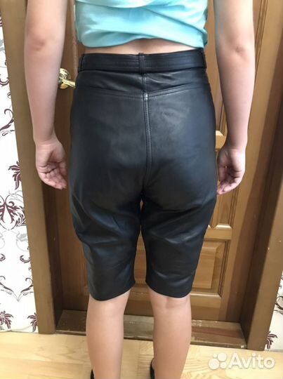 Шорты кожанные 44-46