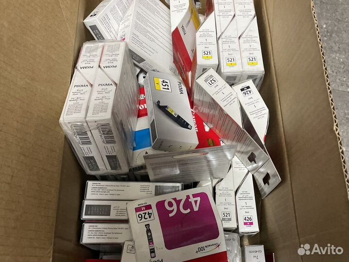 Оригинальные струйные картриджи Canon