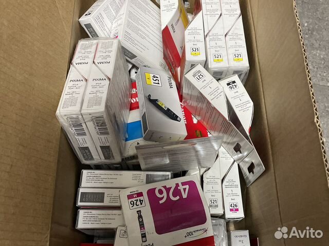 Оригинальные струйные картриджи Canon