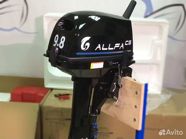 Лодочный мотор Allfa CG T9.8 витринный