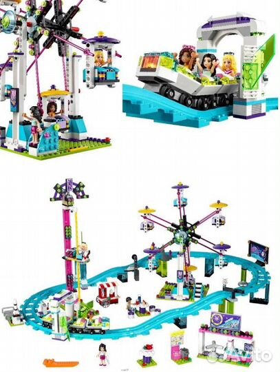 Конструктор 1139 деталей Lego Парк развлечений