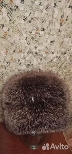 Шапка из чернобурки