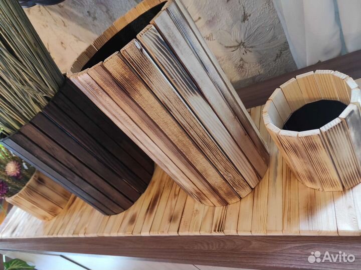 Деревянные дорожки, декоративные