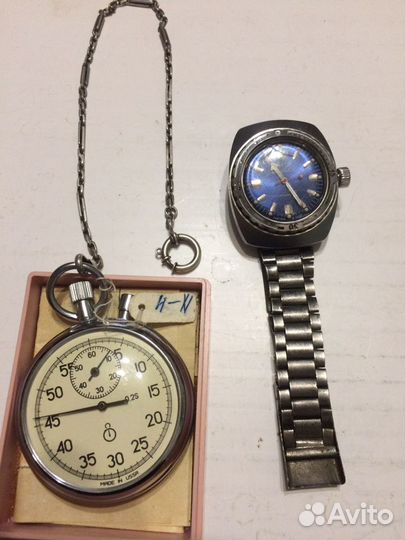 Секундомер,часы