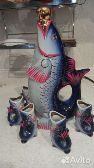 Штоф графин фарфор 