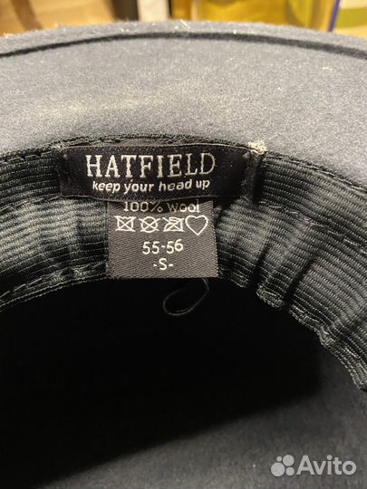 Шляпа Hatfield канотье