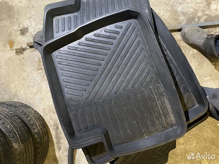 Резиновый коврики kia spectra