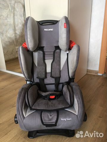 Детское кресло автомобильное recaro young sport