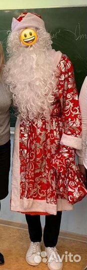 Костюм деда мороза детский