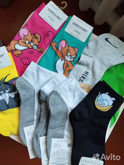 Носки женские низкие