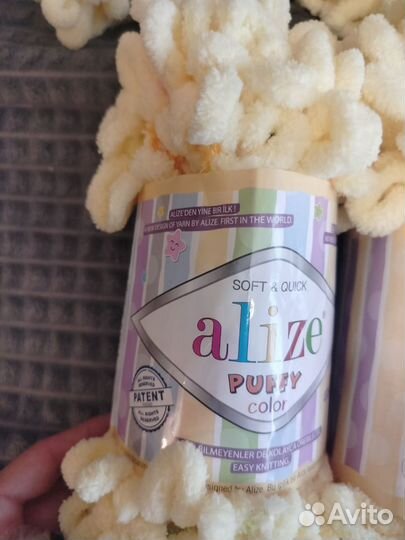 Пряжа alize puffy