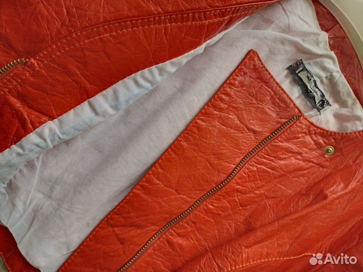 Куртка кожаная женская