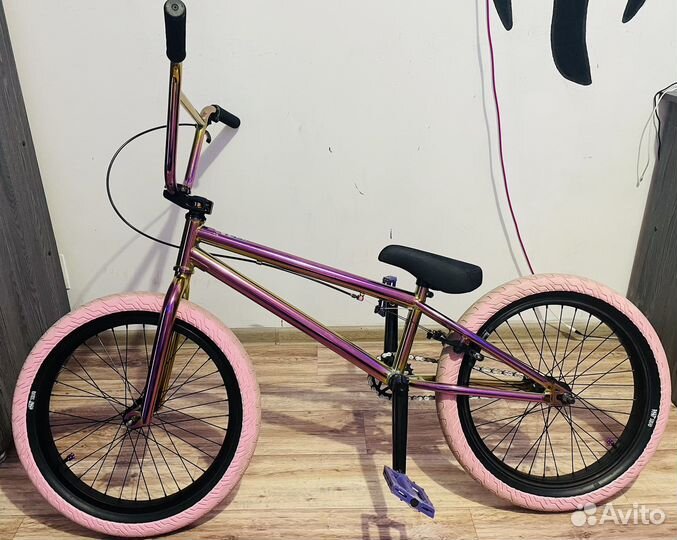 Bmx tech team millenium chrome