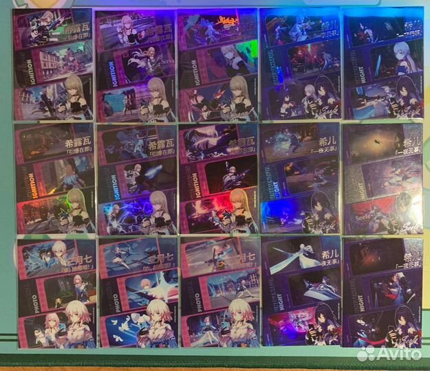 Коллекционные карточки Honkai Star Rail