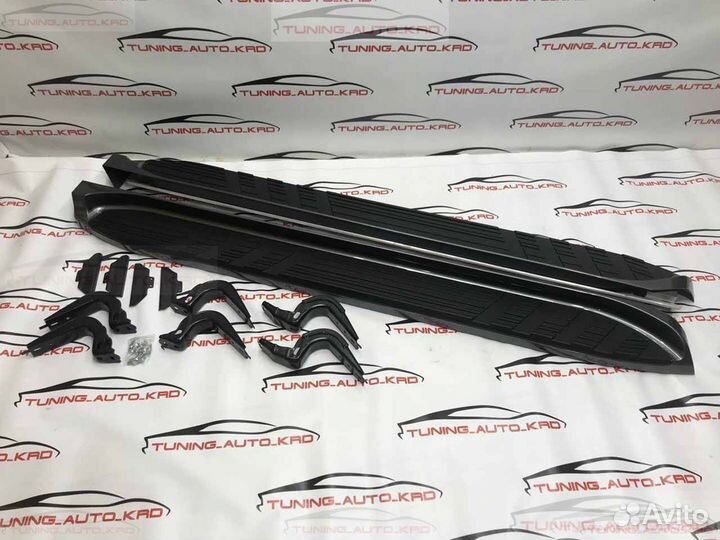 Подножки пороги Toyota Land Cruiser Prado 120 H688