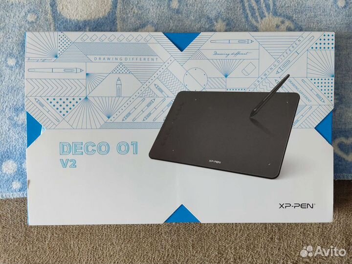 Графический планшет xp pen deco 01 v2