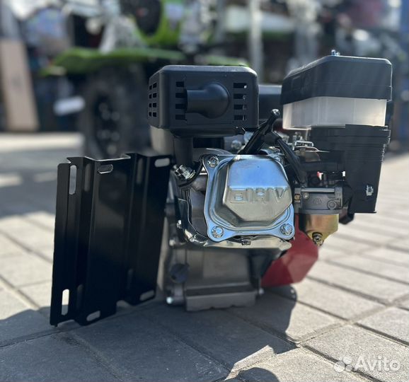 Двигатель для мотоблока Луч, Каскад+шкив, площадка