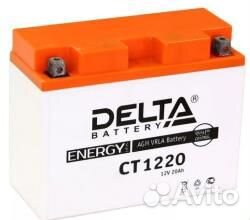 Акб 12V20Ah (204х91х159) (необслуж.) Delta