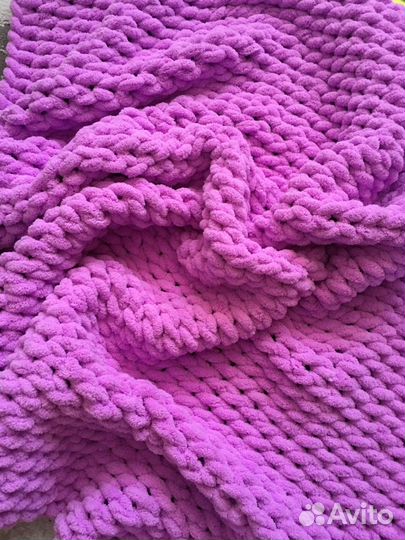 Плед плюшевый детский