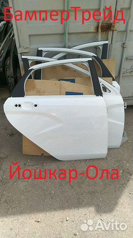 Дверь передняя левая Лада веста ледниковый 221