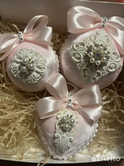 Набор новогодних шаров