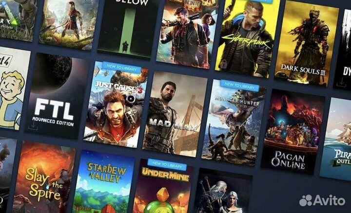 Игры Steam любые