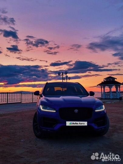 Jaguar F-Pace 2.0 AT, 2017, 85 000 км