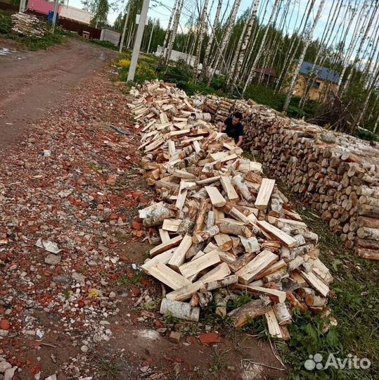 Дрова колотые с доставкой