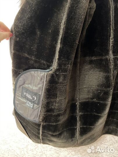 Женская кожаная дубленка