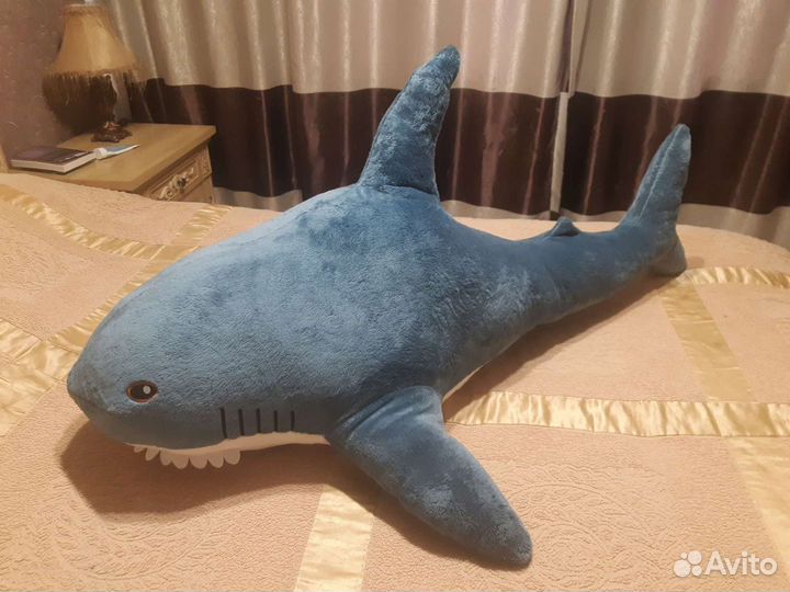Акула из икеи 120см (новая)