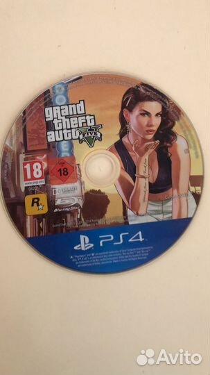 Диски на ps4 gta 5