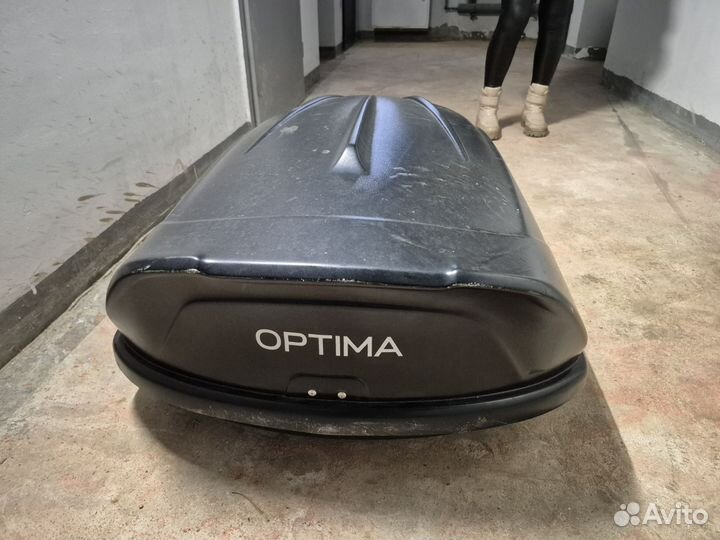 Автобокс на крышу бу optima