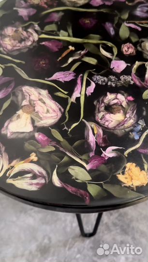 Журнальный столик из эпоксидной смолы