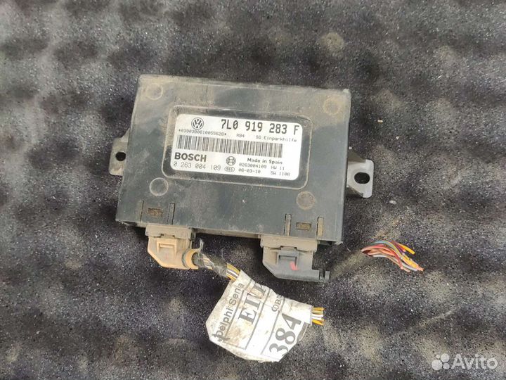 Volkswagen Touareg блок управления парктрониками