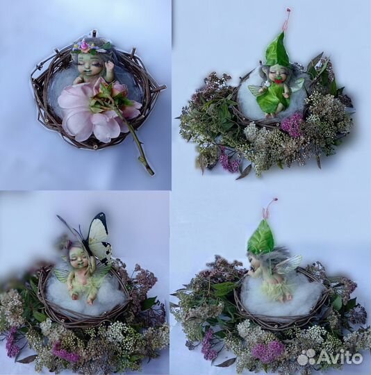 Кукла 10 см, лесной Эльфик